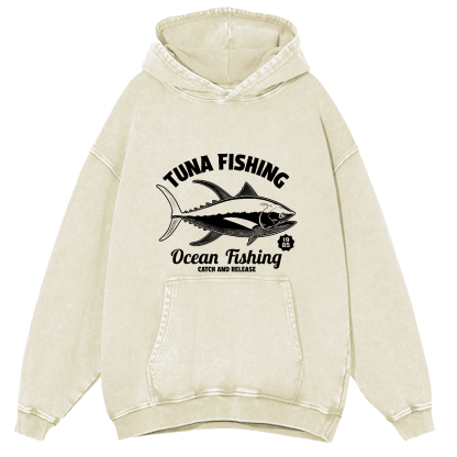 Tuna Japanese washed hoodie-Zazasy