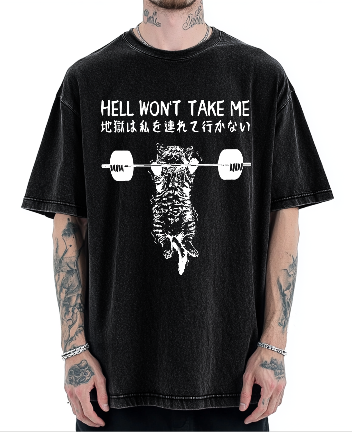Hell Won't Take Me Vintage Washed T-shirt