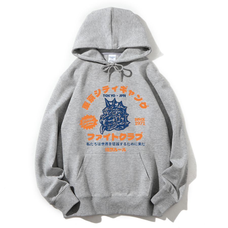 Tokyo Retro Japan Cotton Hoodie