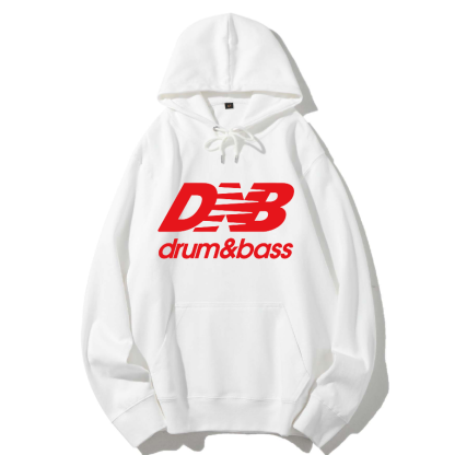Drum And Bass Cotton Hoodie