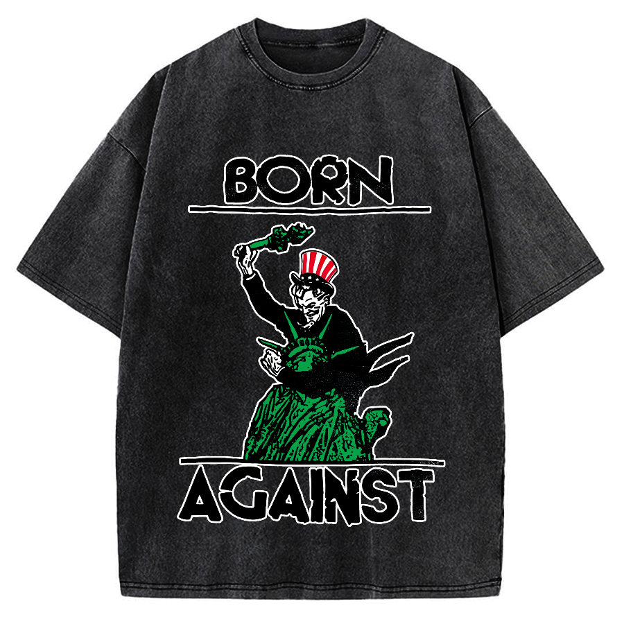 BORN AGAINST Vintage Washed T-shirt