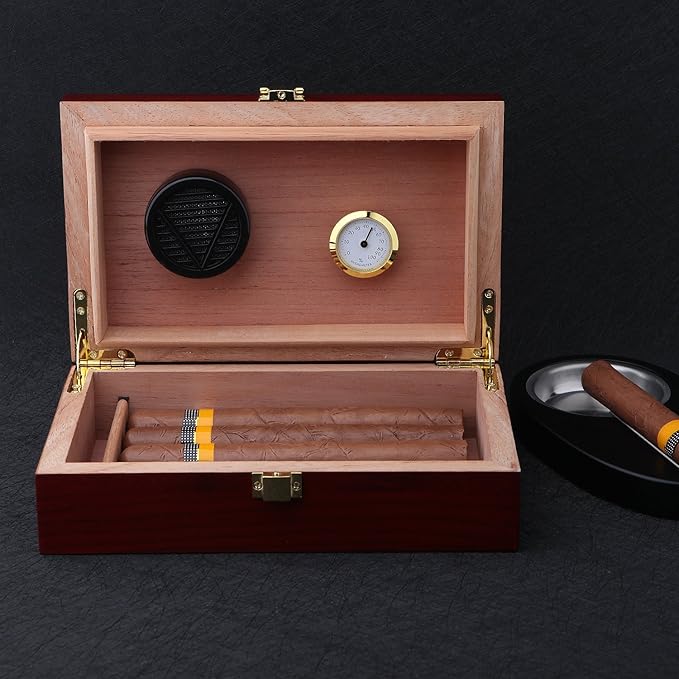 Handmade Cigar Humidor(10-20 Cigars Cedar Wood Humidor)