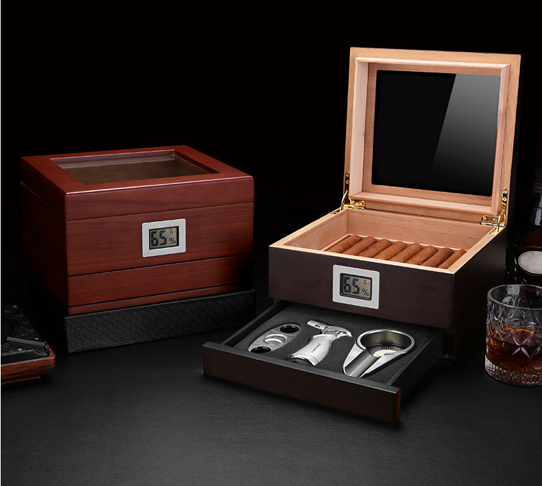 Cuban Cedar Cigar Box - (20-50 Cigars)