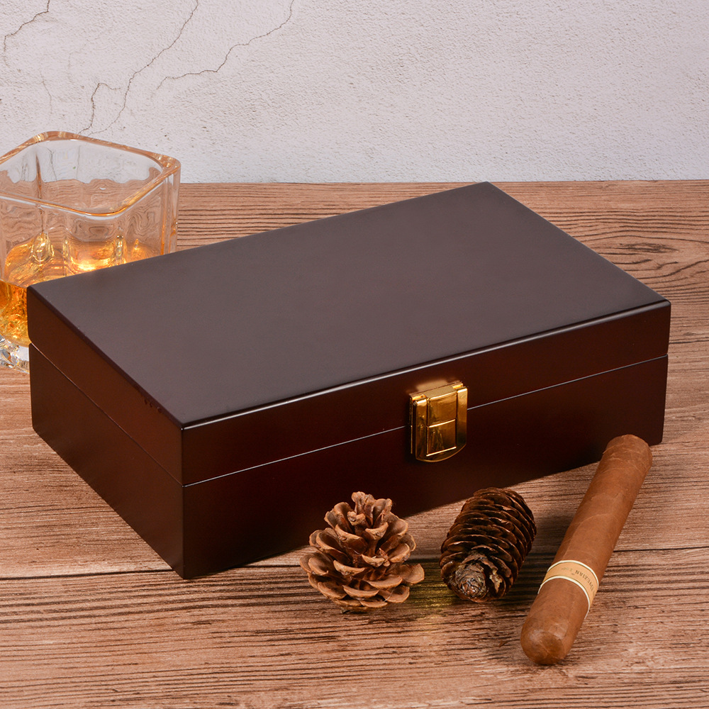 Handmade Cigar Humidor(10-20 Cigars Cedar Wood Humidor)