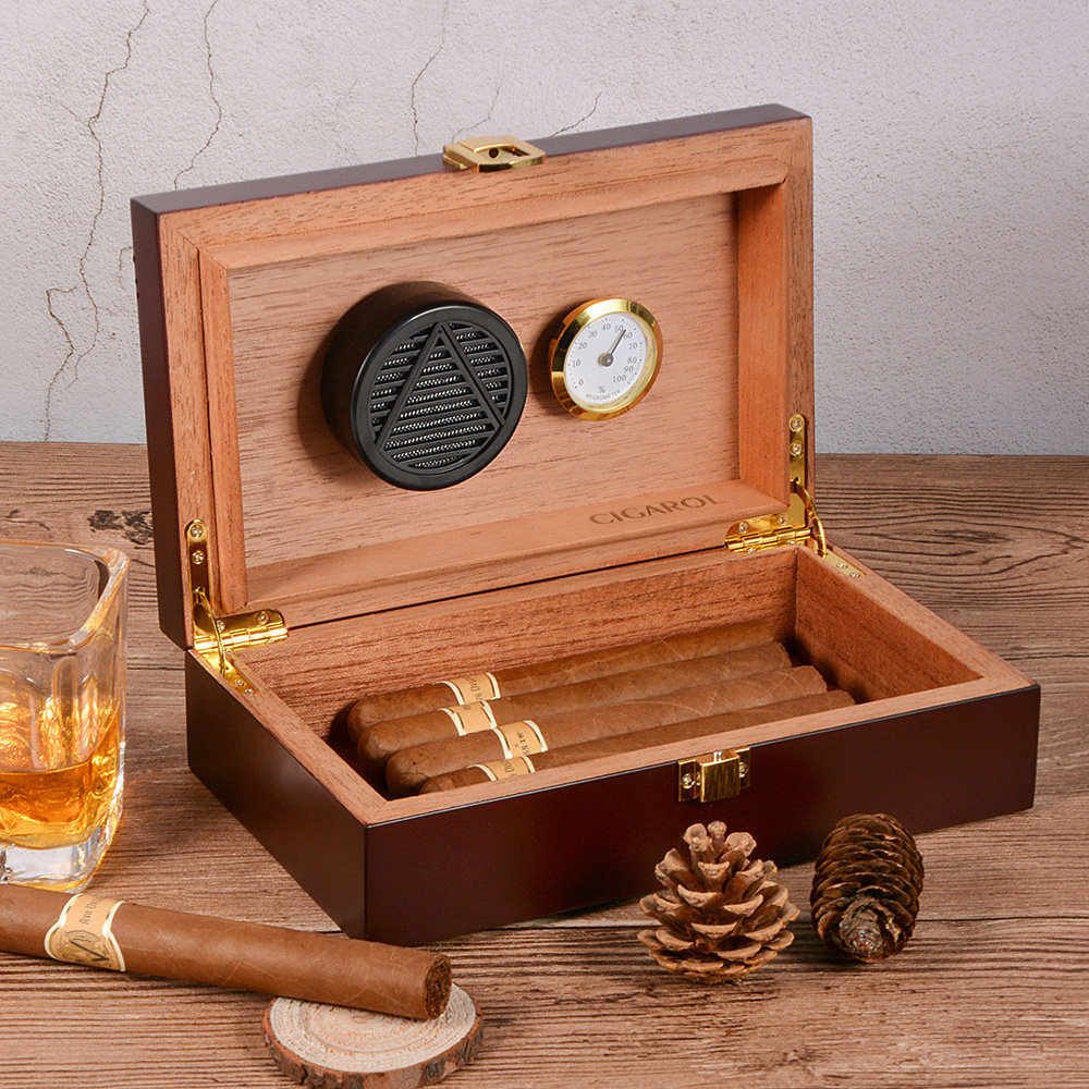 Handmade Cigar Humidor(10-20 Cigars Cedar Wood Humidor)