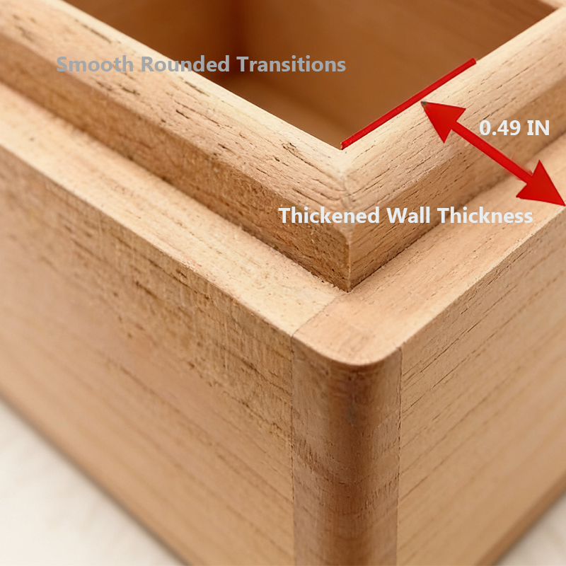 Benjamin Spanish Cedar Humidor – Slide Lid Box