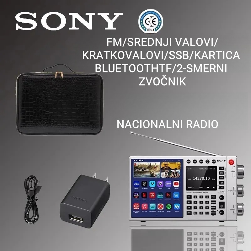 Nov Sonyjev radio vse v enem (spletni filmi, spletna glasba, TV postaje, radio)