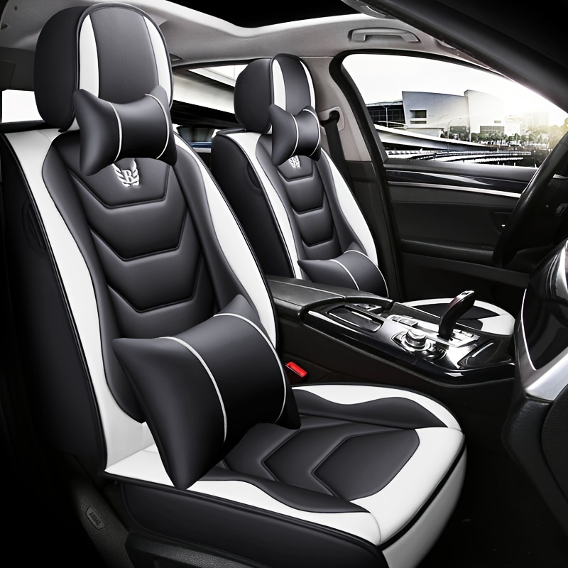 Valódi bőr univerzális autós üléshuzat 9 részes szett