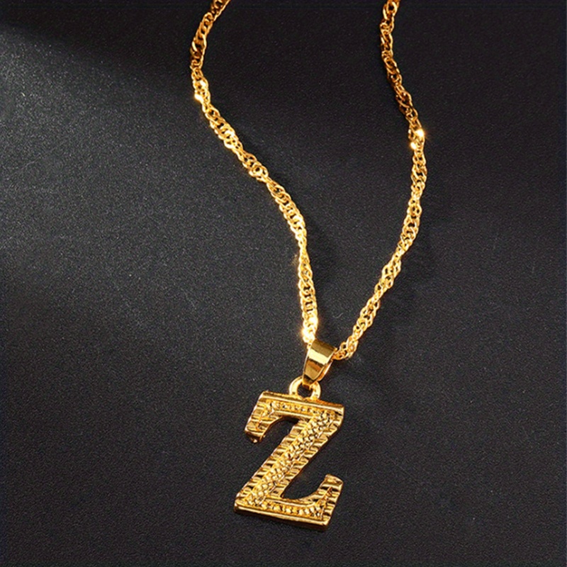 🎁 50% sleva na všechny produkty !🌌Zlaté iniciály A-Z přívěsek náhrdelník🌙