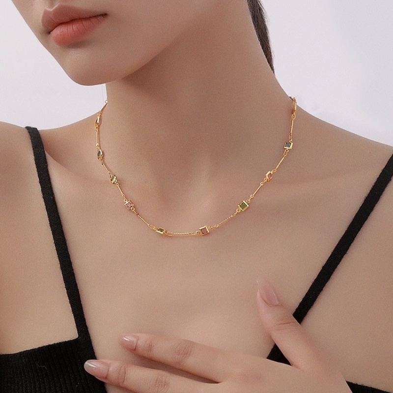 🎁 Žhavé produkty 2024 Velké snížení cen 💃 18k zlatý náhrdelník Gucci Elizabeth🌟