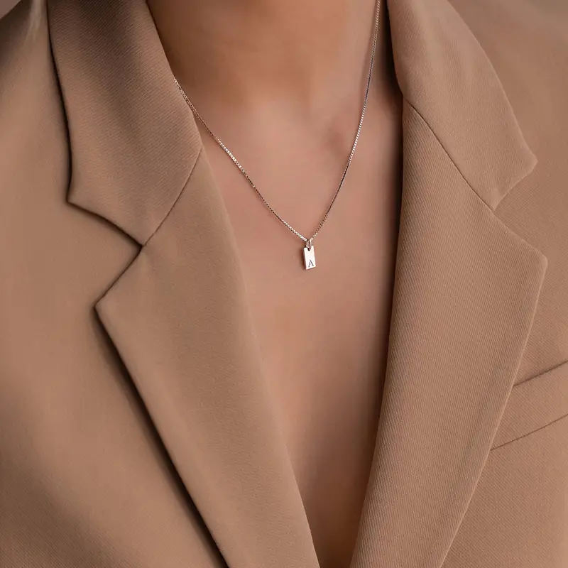 🎁 Žhavý novoroční výprodej 2024 50% sleva na všechny produkty!🎁Abeceda platinový náhrdelník