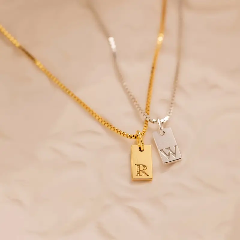 🎁 Žhavý novoroční výprodej 2024 50% sleva na všechny produkty!🎁Abeceda platinový náhrdelník