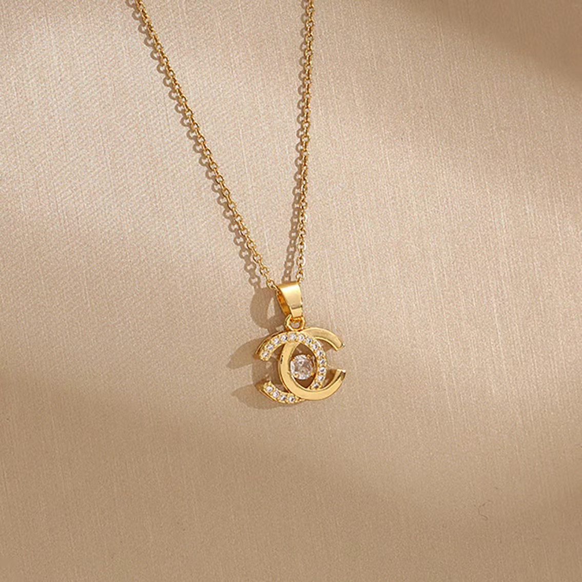 🎁 Žhavý novoroční výprodej 2024 50% sleva na všechny produkty!🎁✨18K náhrdelník Chanel💄
