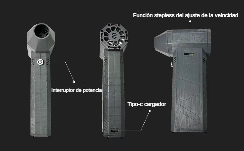 🎁 ¡Descuento del 48% en todos los productos ! 🌀 Ventilador portátil de turbina súper potente multifuncional 🍃