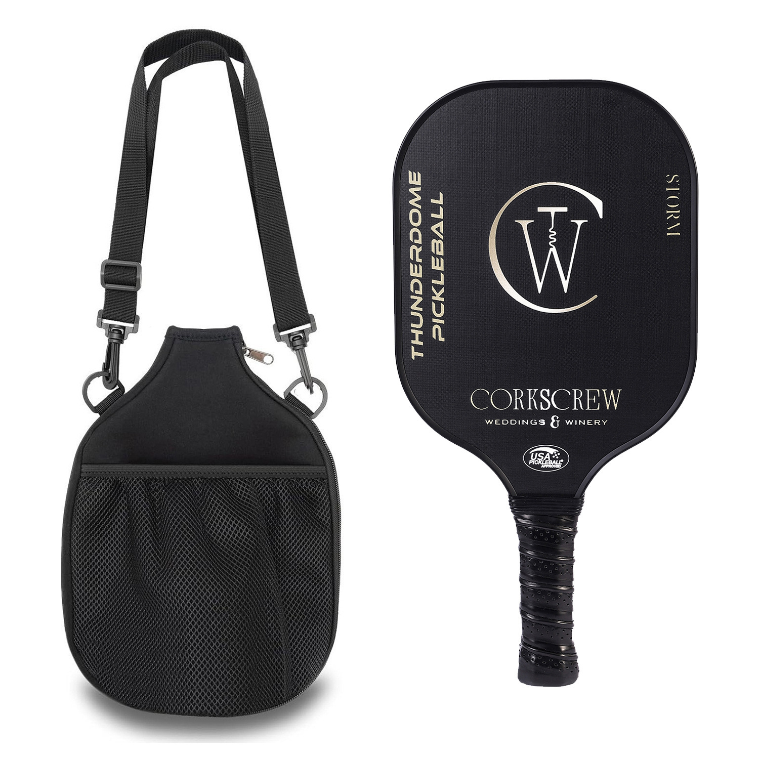 16mm Carbon Fiber Pickleball Paddle