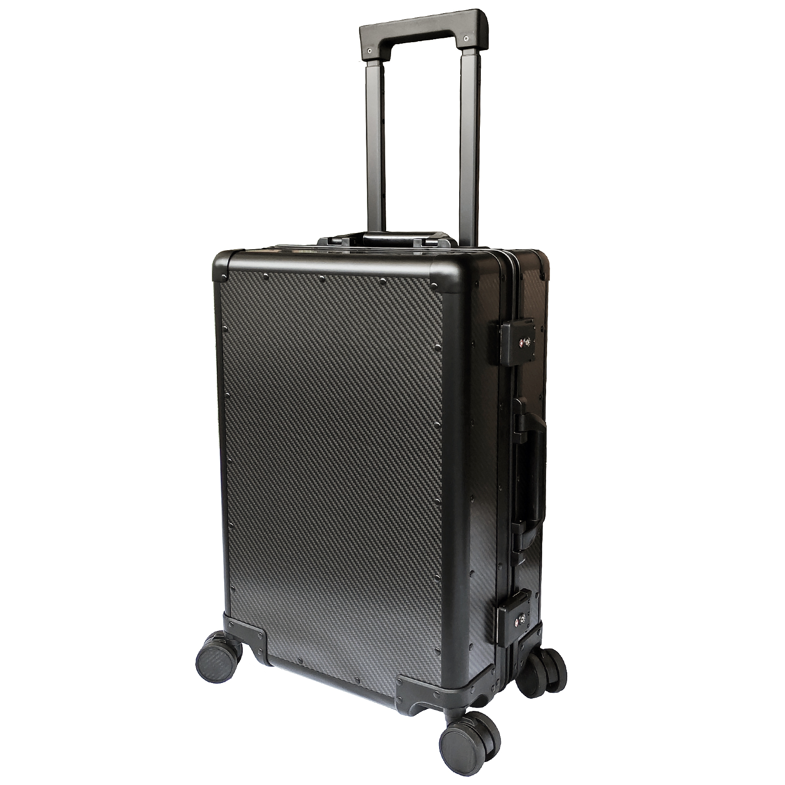 20 Inch Carbon Fiber Carry On Luggage