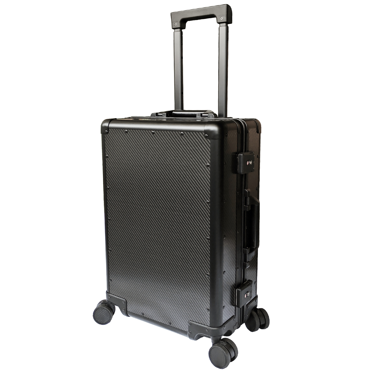20 Inch Carbon Fiber Carry On Luggage
