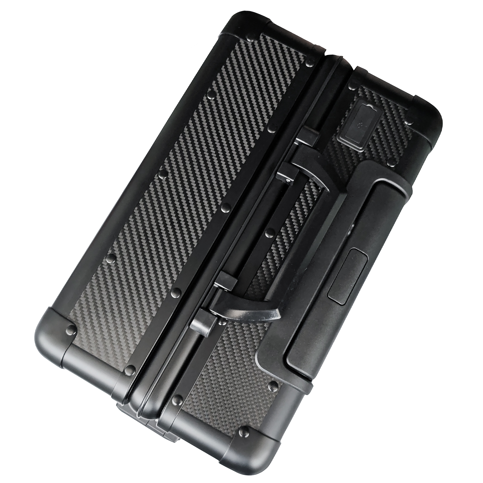 20 Inch Carbon Fiber Carry On Luggage