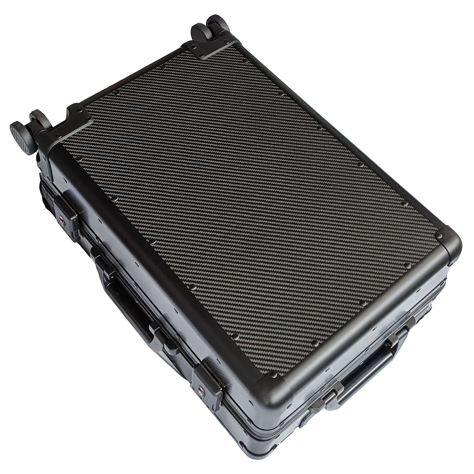 20 Inch Carbon Fiber Carry On Luggage