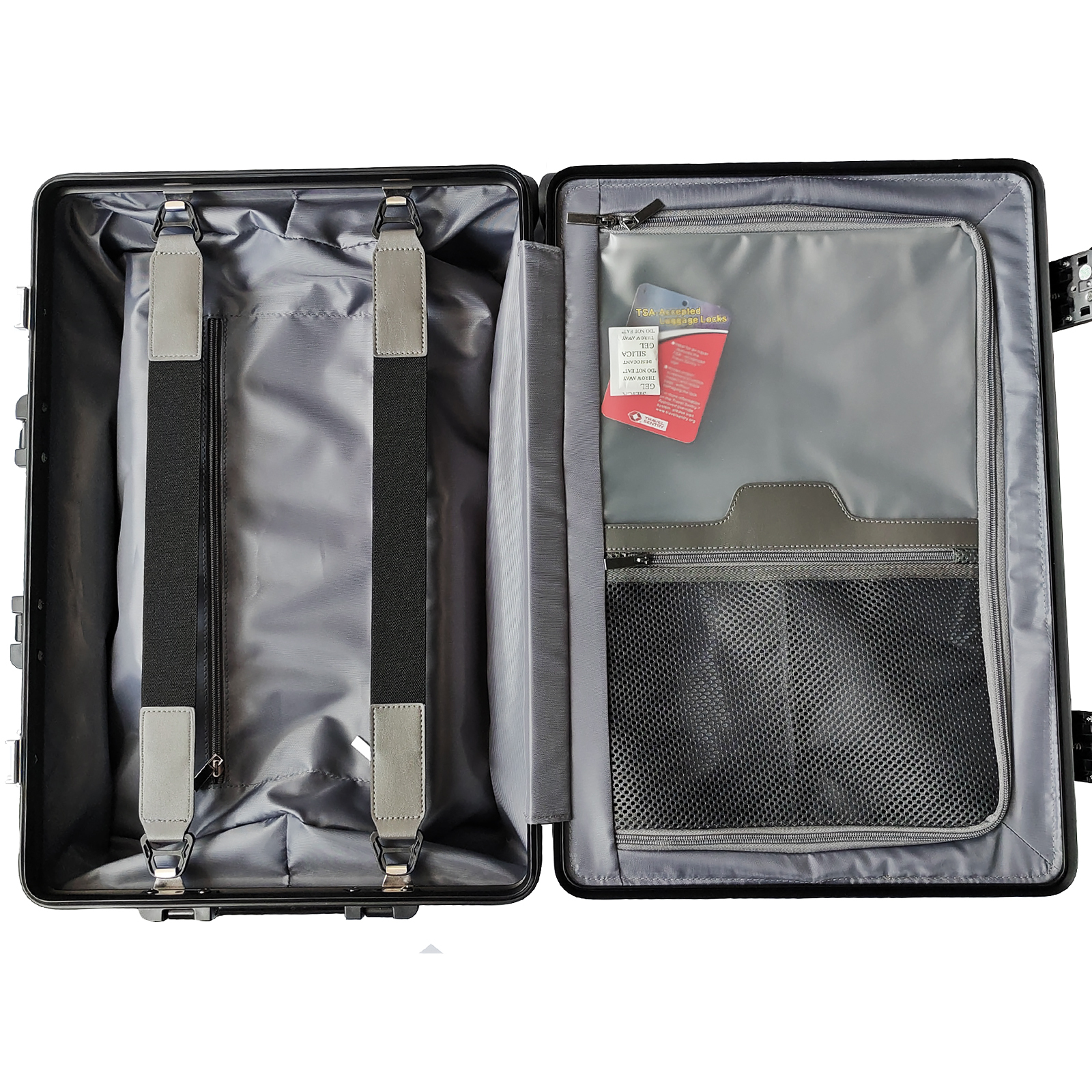 20 Inch Carbon Fiber Carry On Luggage
