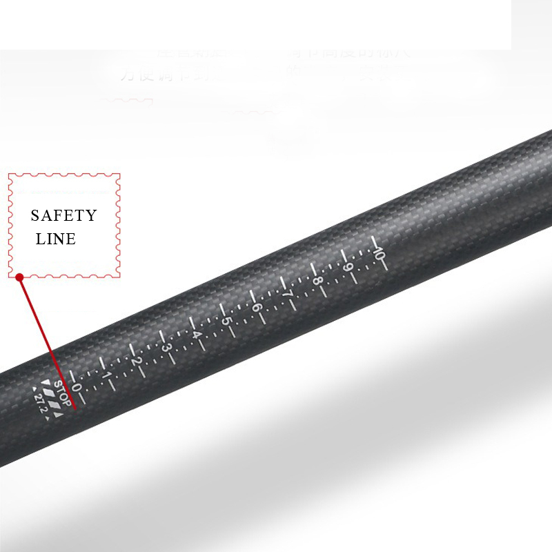 3K Carbon Fiber Mountain Bicycle Seat Post