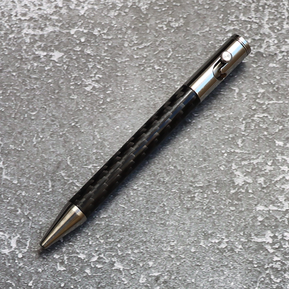 Bolt Action Carbon Fiber Pen