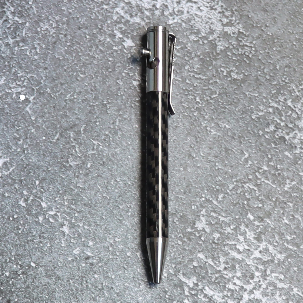 Bolt Action Carbon Fiber Pen