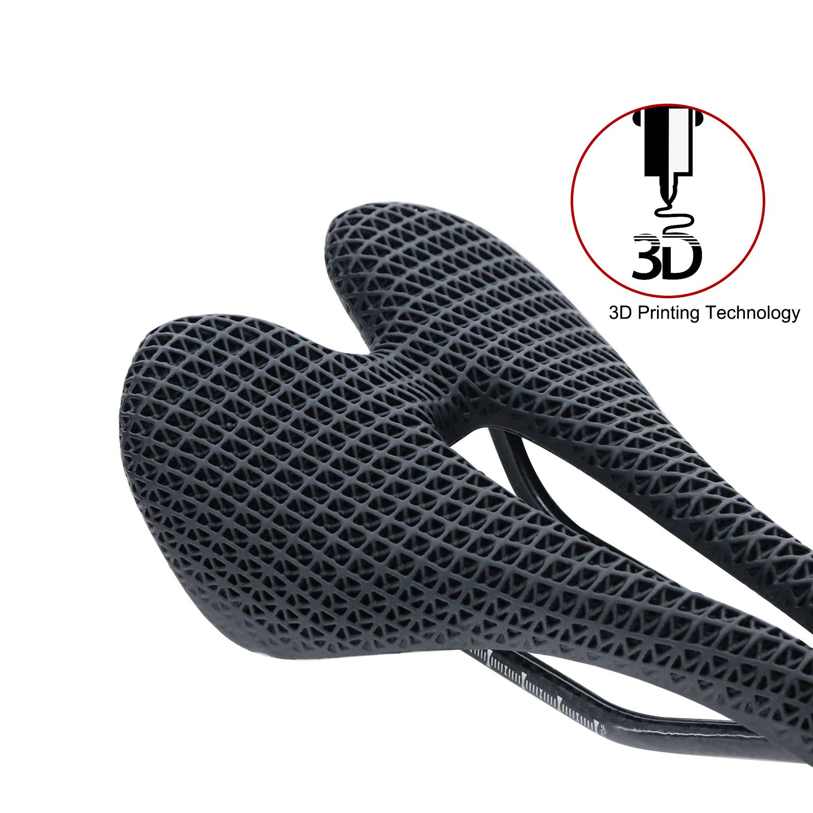 3D Printed Carbon Fiber Bicycle Saddle