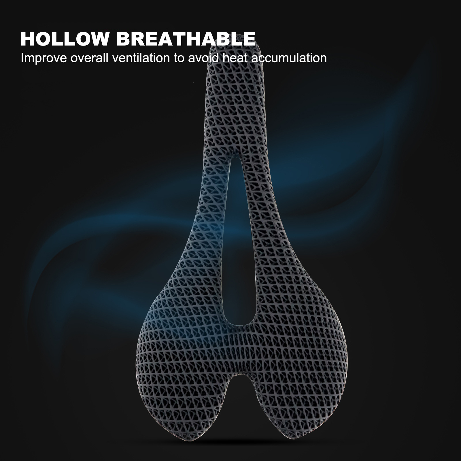 3D Printed Carbon Fiber Bicycle Saddle