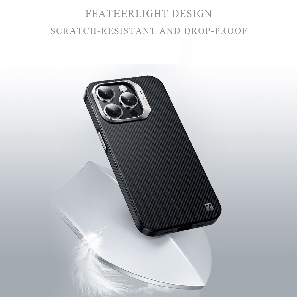 Carbon Fiber Apple iPhone 16 Cases for iPhone16Pro and Pro Max-Full Body Coverage