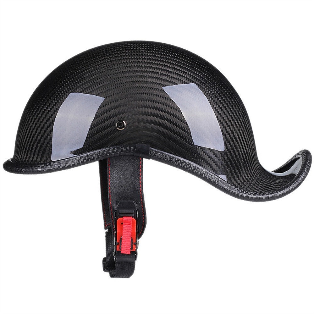 Carbon Fiber Baseball Motorcycle Helmet