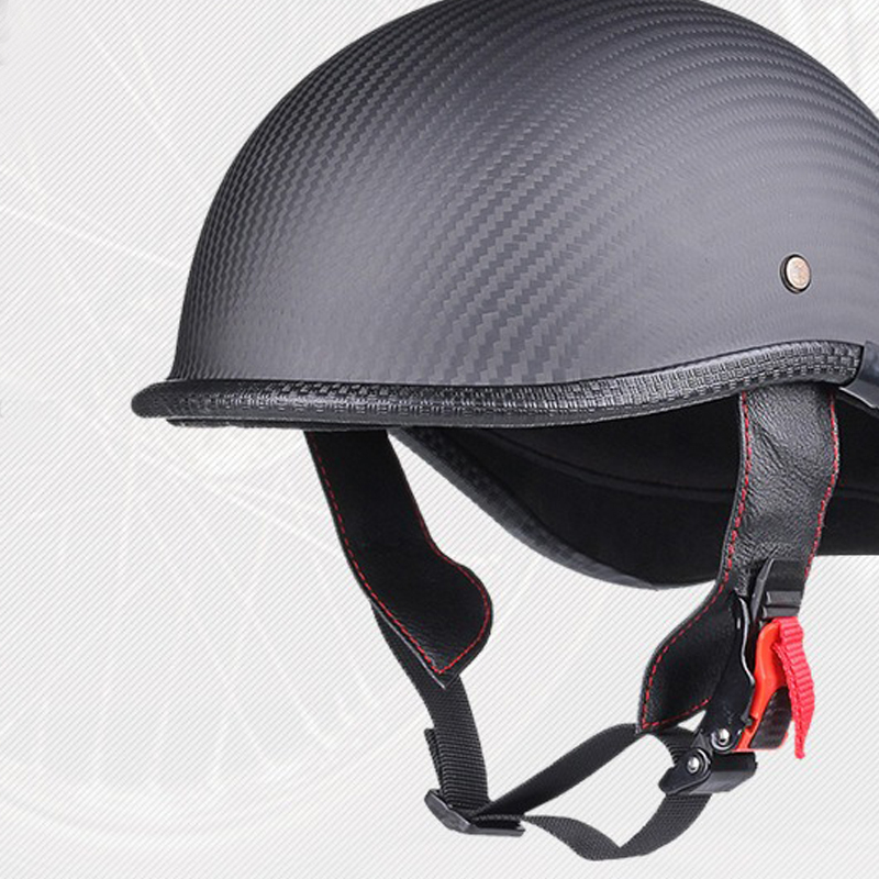 Carbon Fiber Baseball Motorcycle Helmet