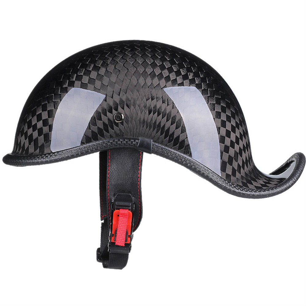 Carbon Fiber Baseball Motorcycle Helmet