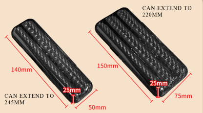 Carbon Fiber Cigar Case Humidors Tube Holder Storage Box Travel Case Modern Lightweight Portable Elegant Ideal for Travelers
