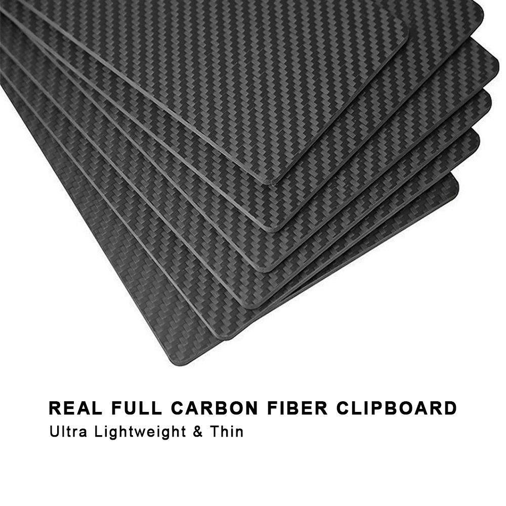 Carbon Fiber Clipboard with Pen Holder