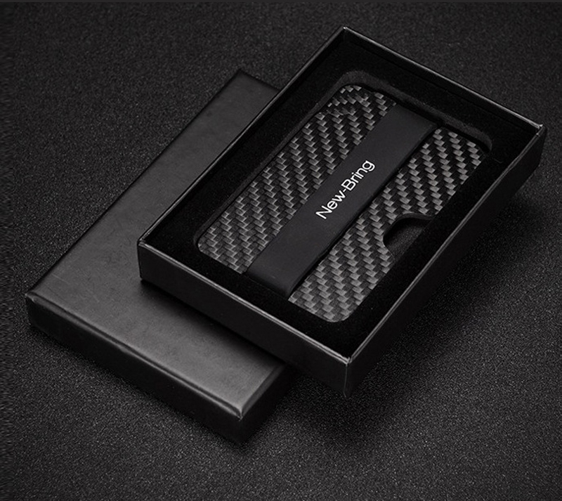 Carbon Fiber Credit Card Holder for Men