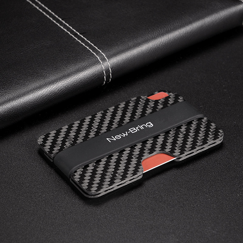 Carbon Fiber Credit Card Holder for Men
