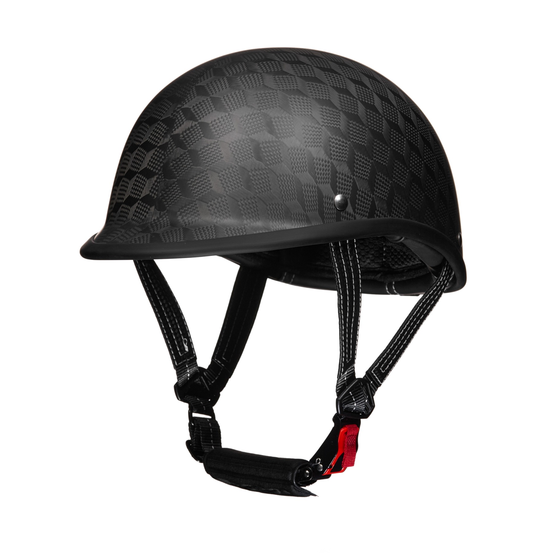 Carbon Fiber Cruiser Half Face Motorcycle Helmet