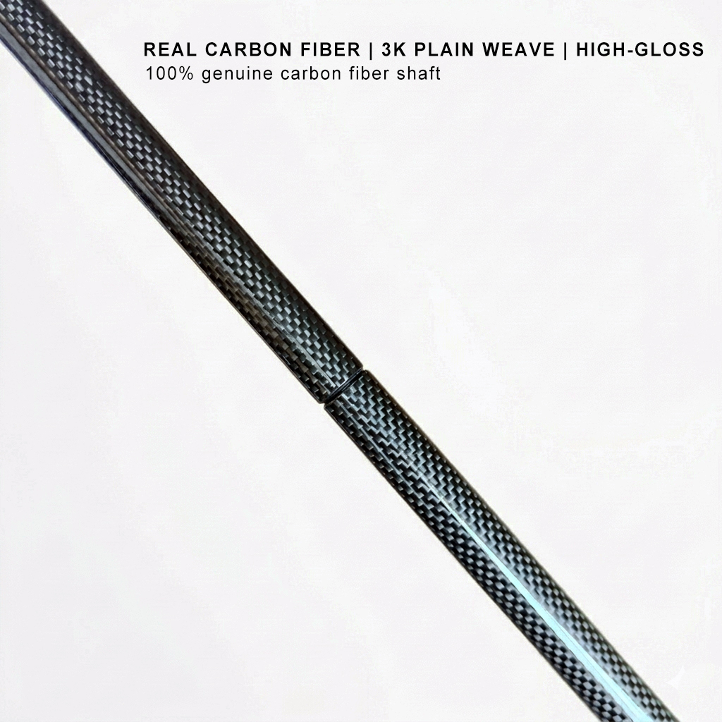 Carbon Fiber Foldable Cane with Ergonomic Wood Handle, Wrist Strap - Includes Carrying Case