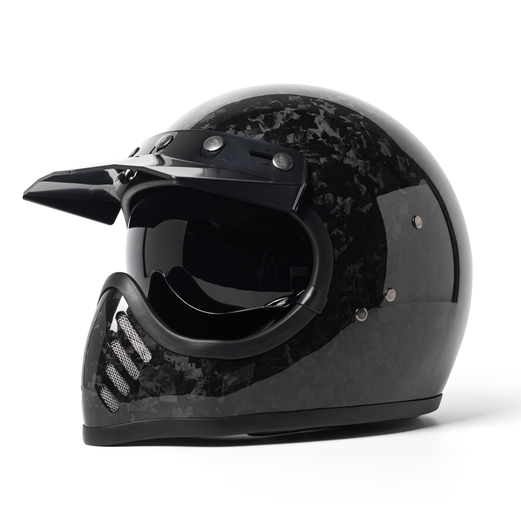 Carbon Fiber Full Face Motorcycle Helmet