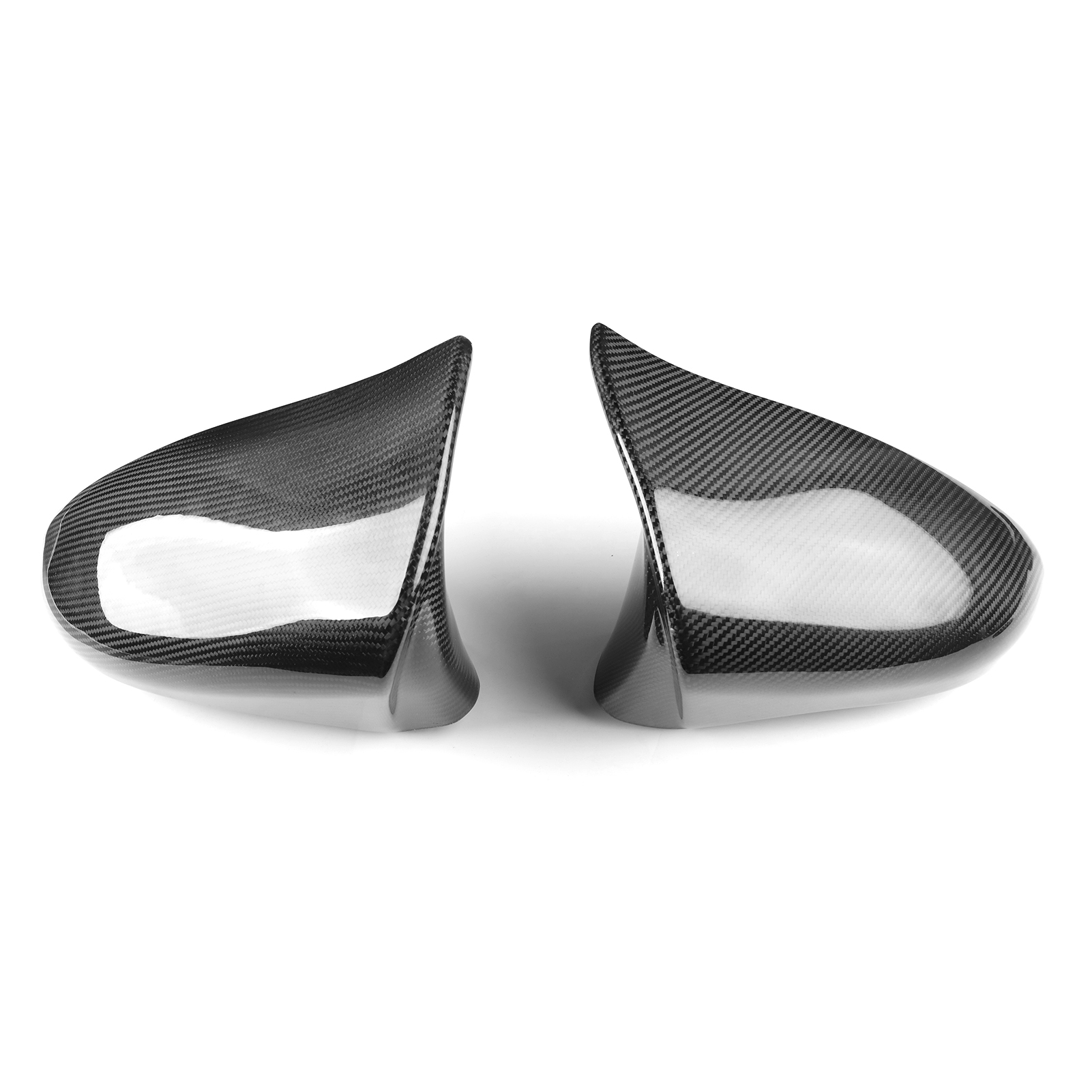 Carbon Fiber Look Rearview Mirror Cover Cap Compatible with Lexus 2014-2020 IS ES LS GS CE RC