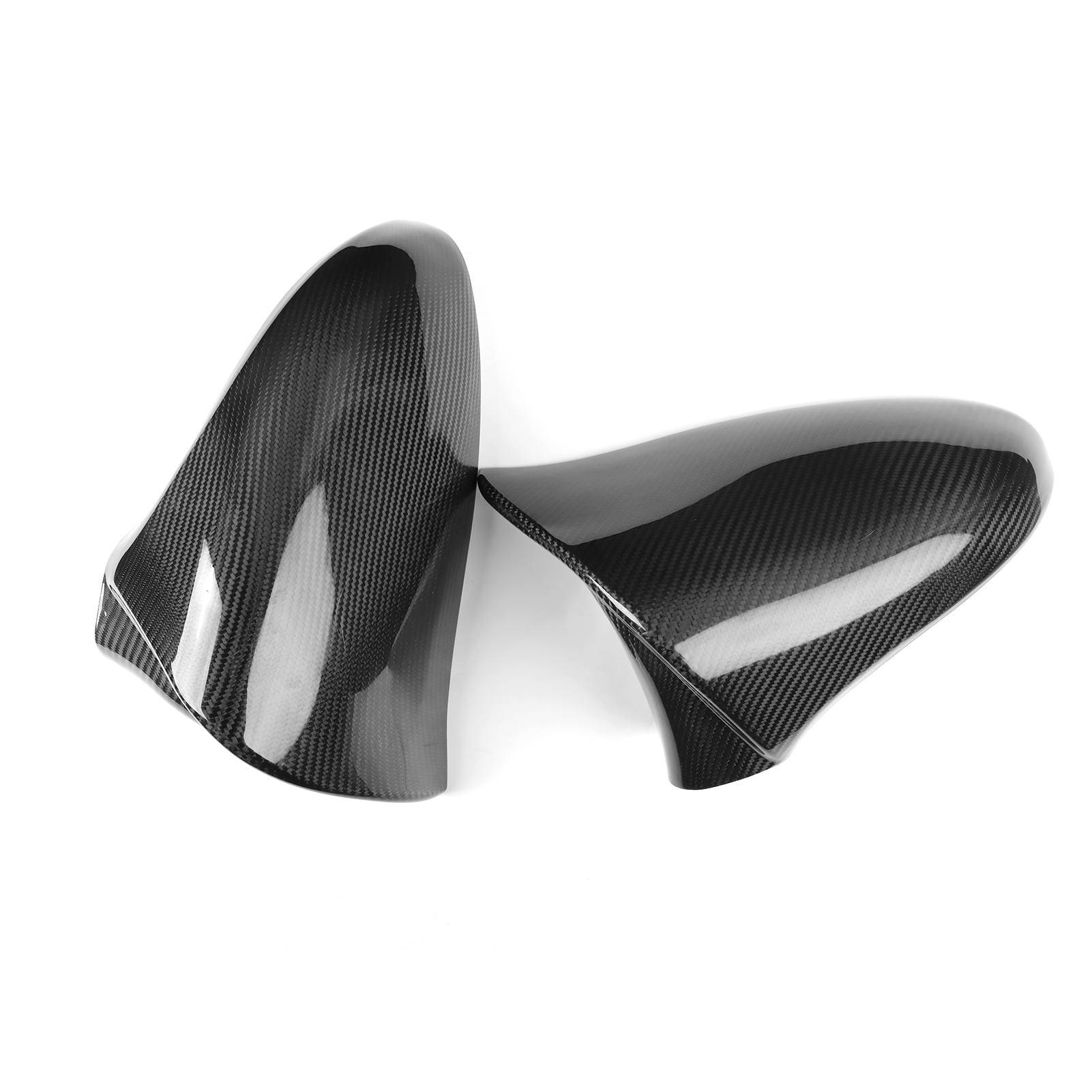 Carbon Fiber Look Rearview Mirror Cover Cap Compatible with Lexus 2014-2020 IS ES LS GS CE RC