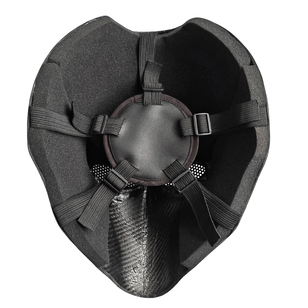 Carbon Fiber Mask for Cosplay and Costume Parties
