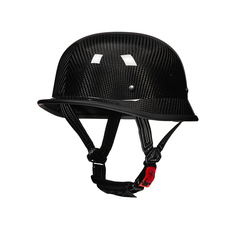 Carbon Fiber Motorcycle Half Helmet for Men & Women