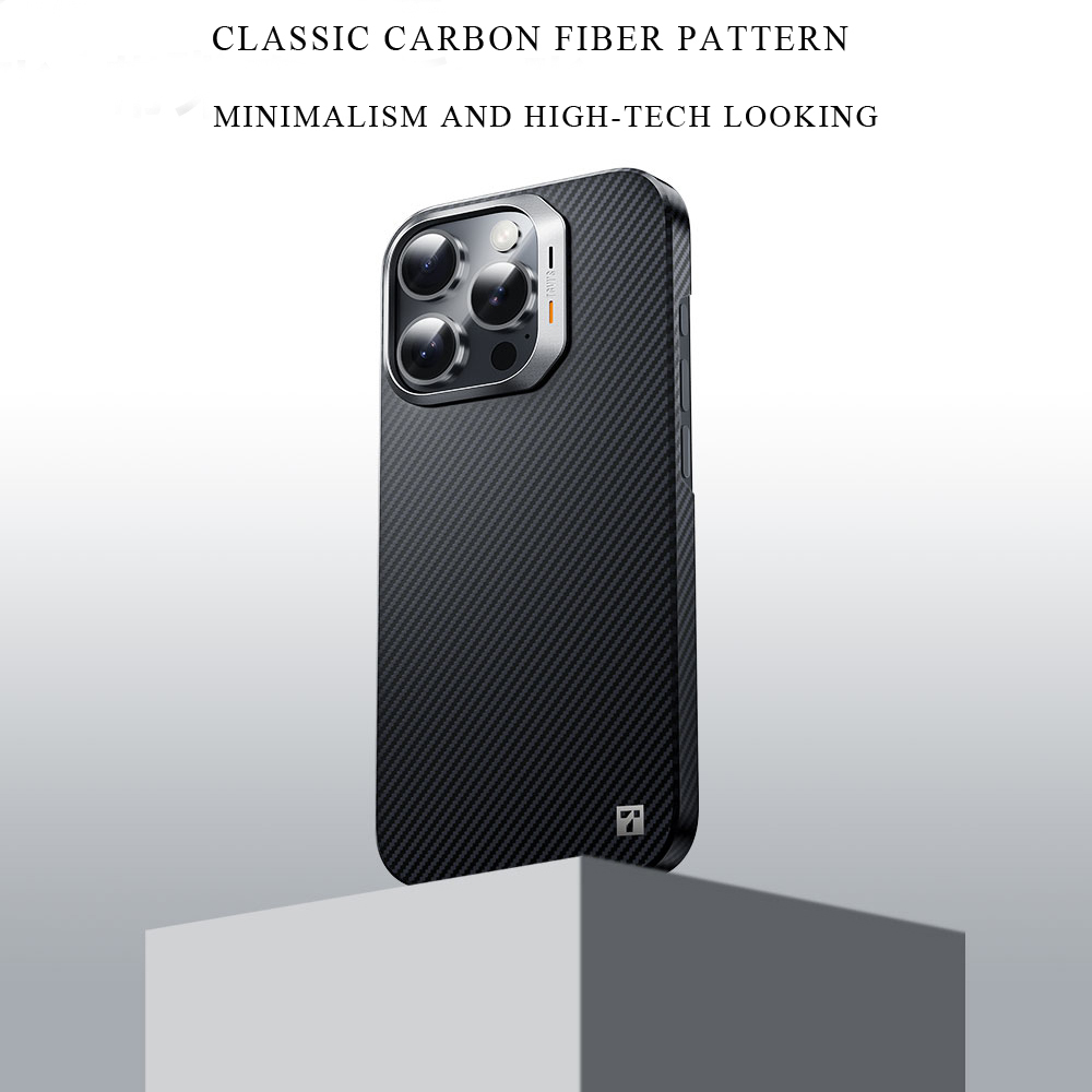 Carbon Fiber Phone case for iPhone 16 Pro and Pro Max-Classic