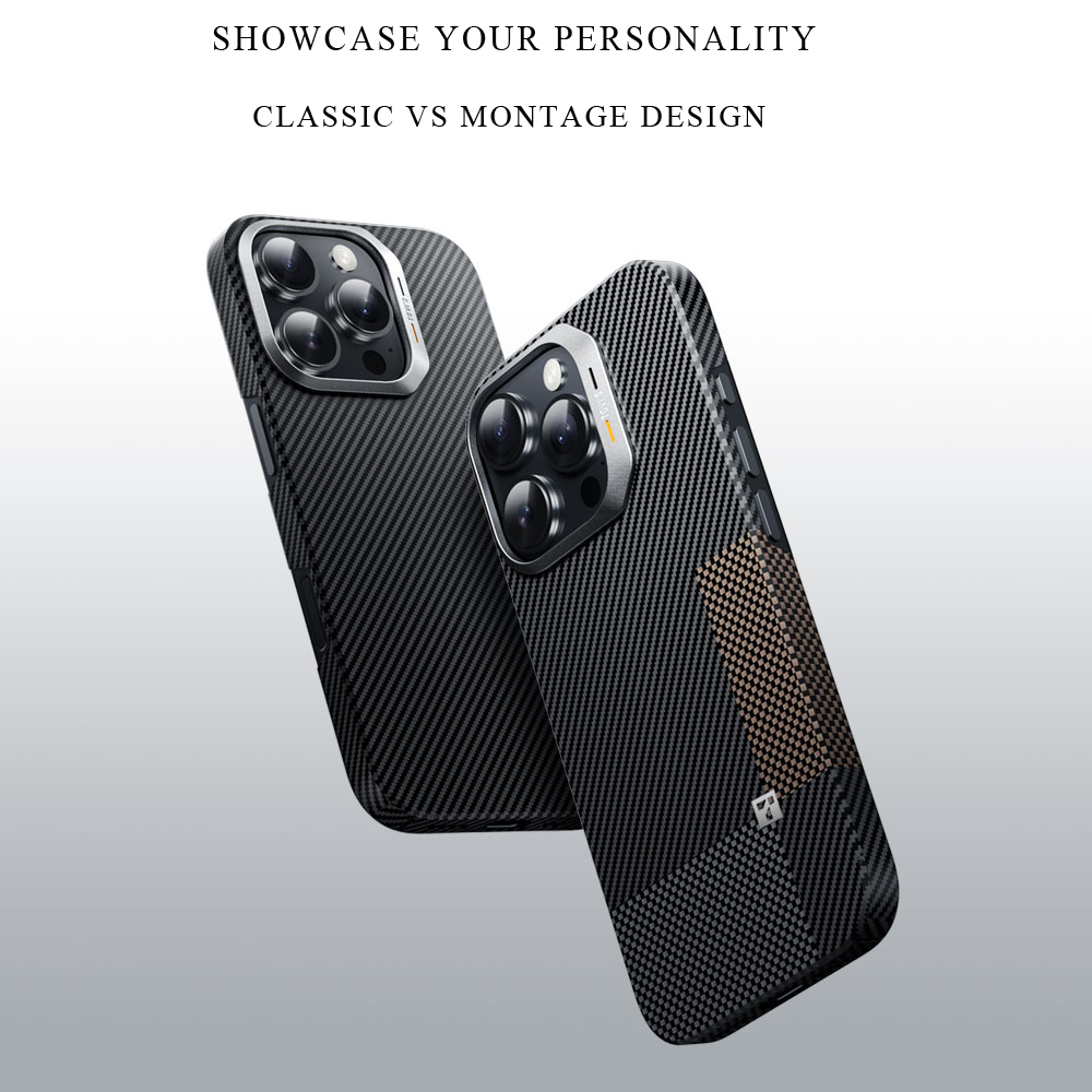 Carbon Fiber Phone case for iPhone 16 Pro and Pro Max-Classic