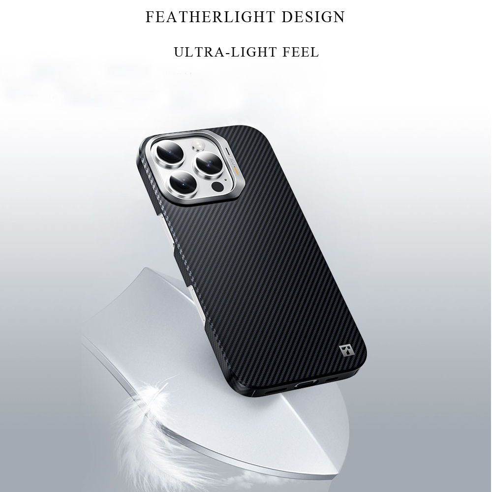Carbon Fiber Phone case for iPhone 16 Pro and Pro Max-Classic