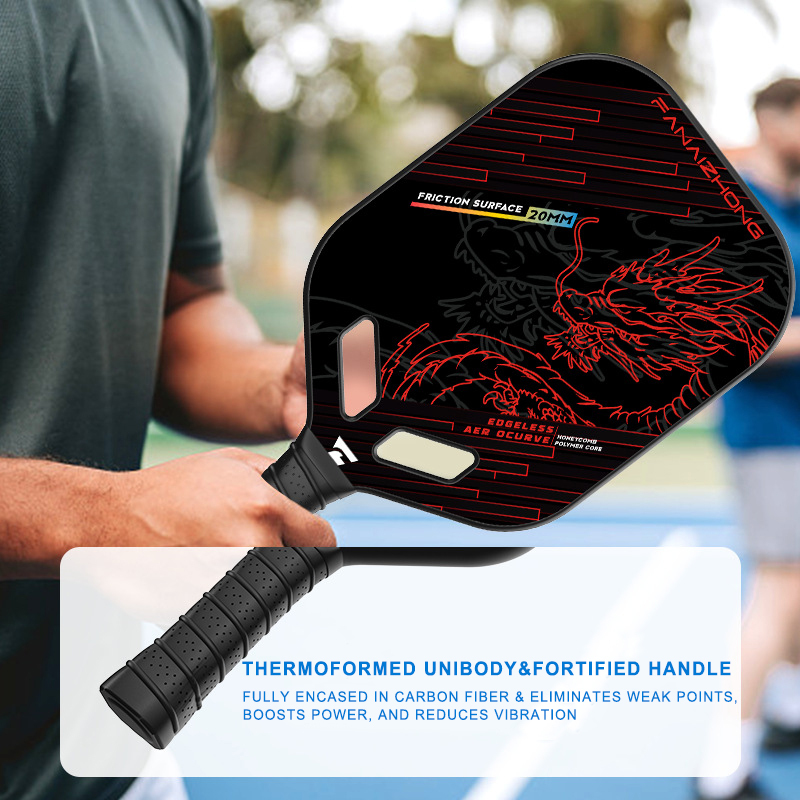 Carbon Fiber Pickleball Paddle with a 20mm Polymer Core