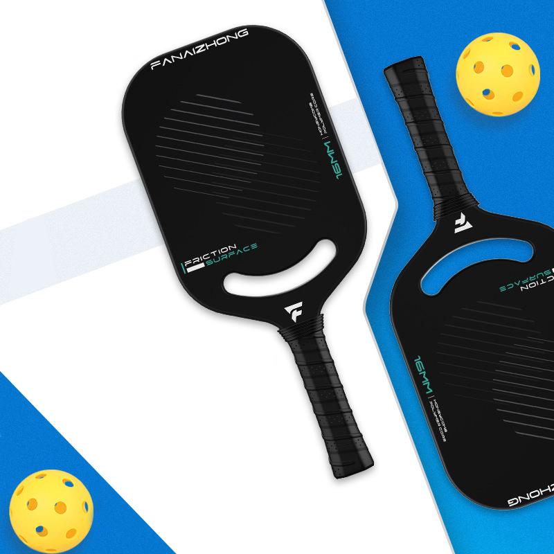 Carbon Fiber Pickleball Paddle with Aero Throat
