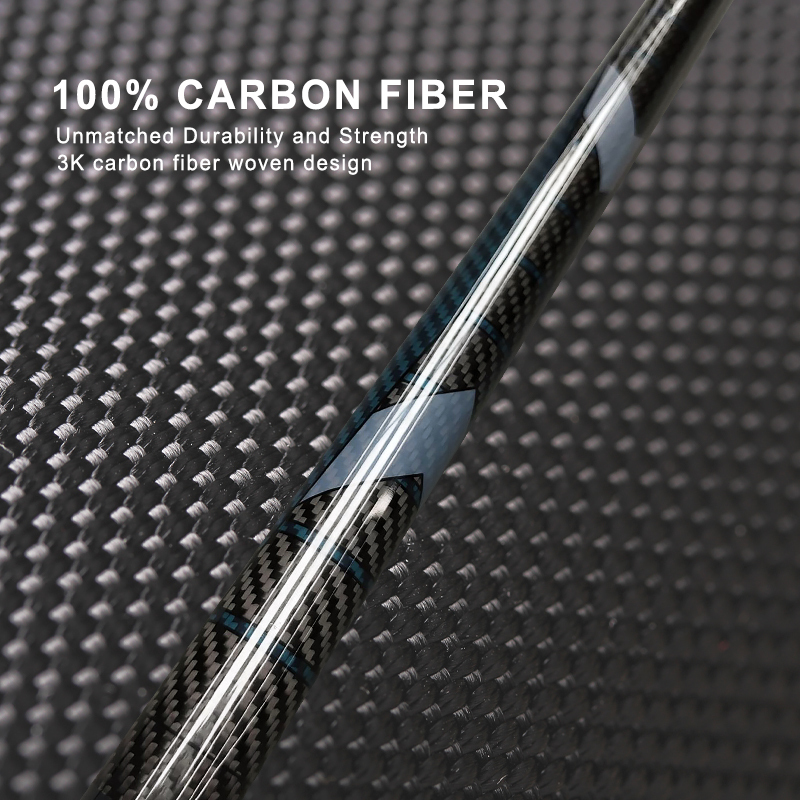 Carbon Fiber Pool Cue 12.5mm(3/8-8 Teeth) Low Deflection Pool Stick